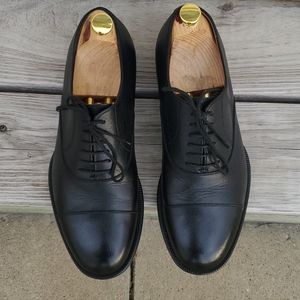 Gucci Oxford Black Saffiano Leather.